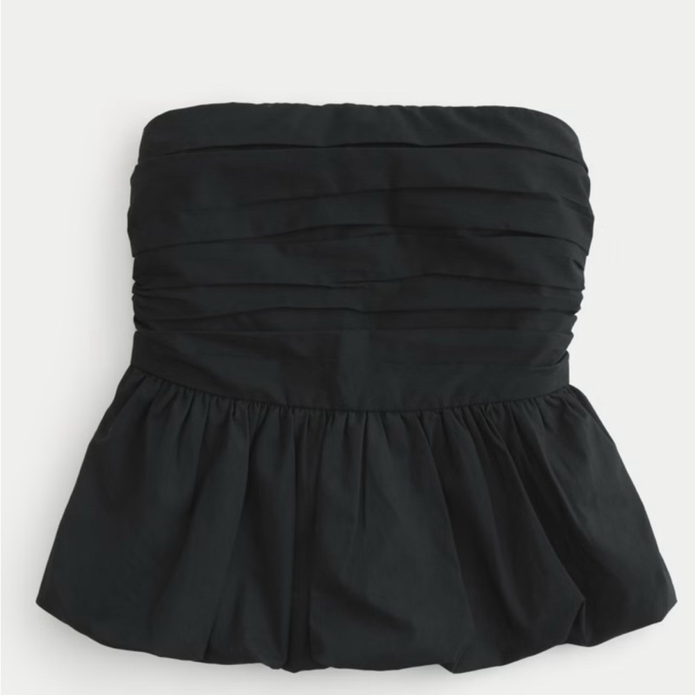 Hollister bubble top Strapless